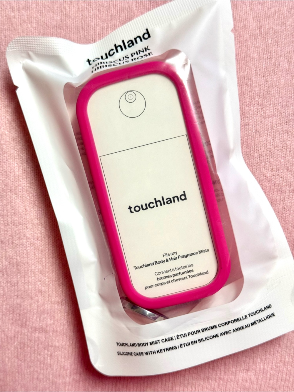 Touchland Glow Essence Case Hibiscus Rose Pink NWT 🌺